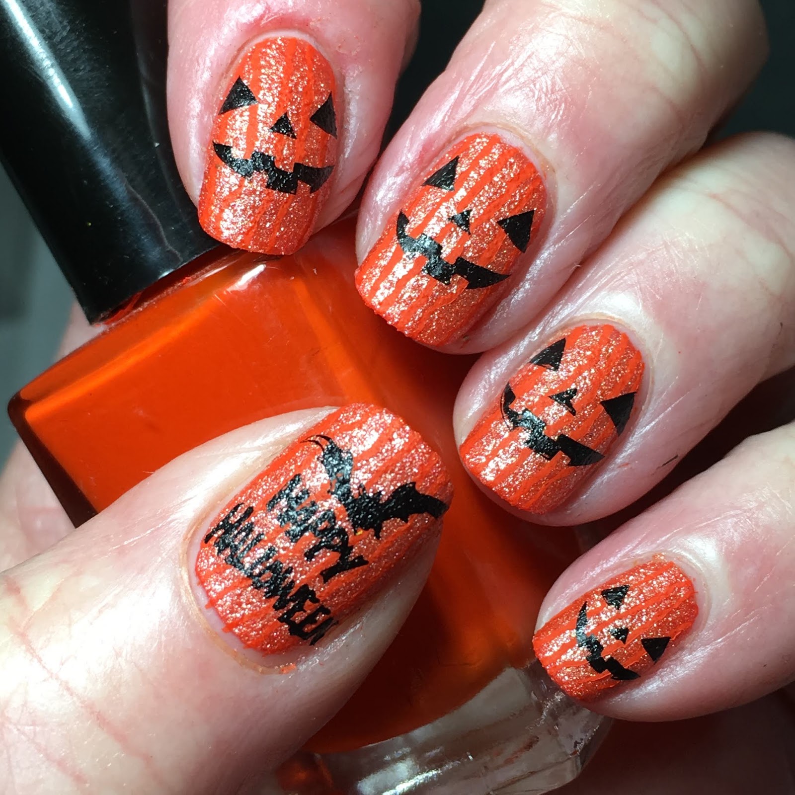 Canadian Nail Fanatic Finally Halloween Nails