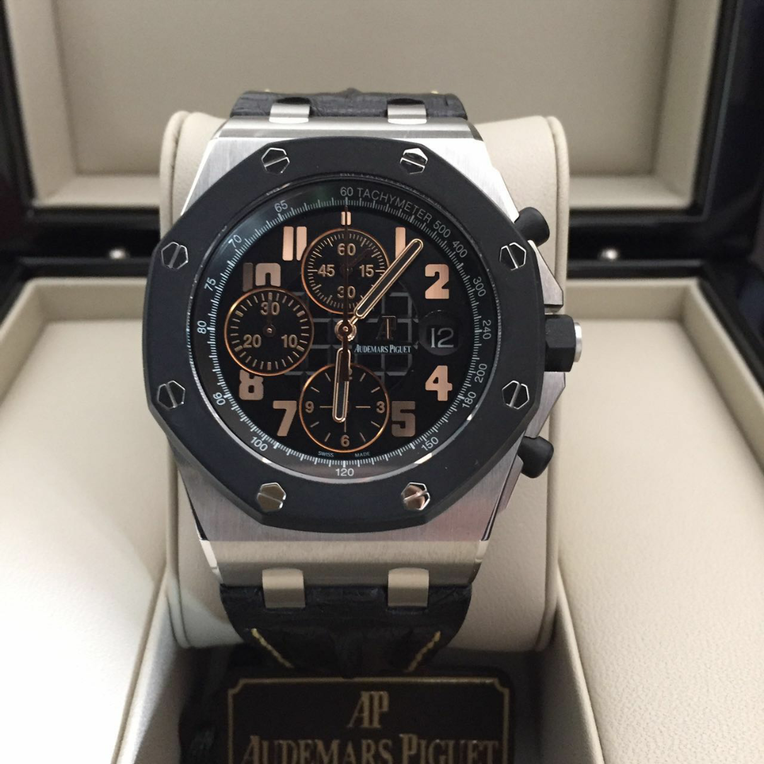 Jual Beli Tukar Tambah Service Jam Tangan Mewah Arloji Original Buy Sell Trade In Service Sold Audemars Piguet Royal Oak Offshore 57 Th Street Limited Edition 250pcs Full Set