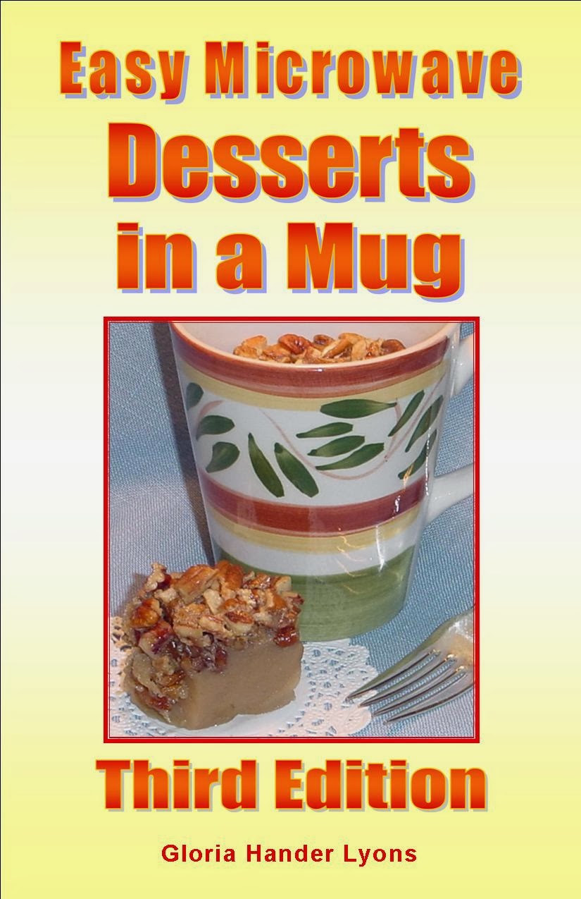 My most popular cookbook: Easy Microwave Desserts in a Mug