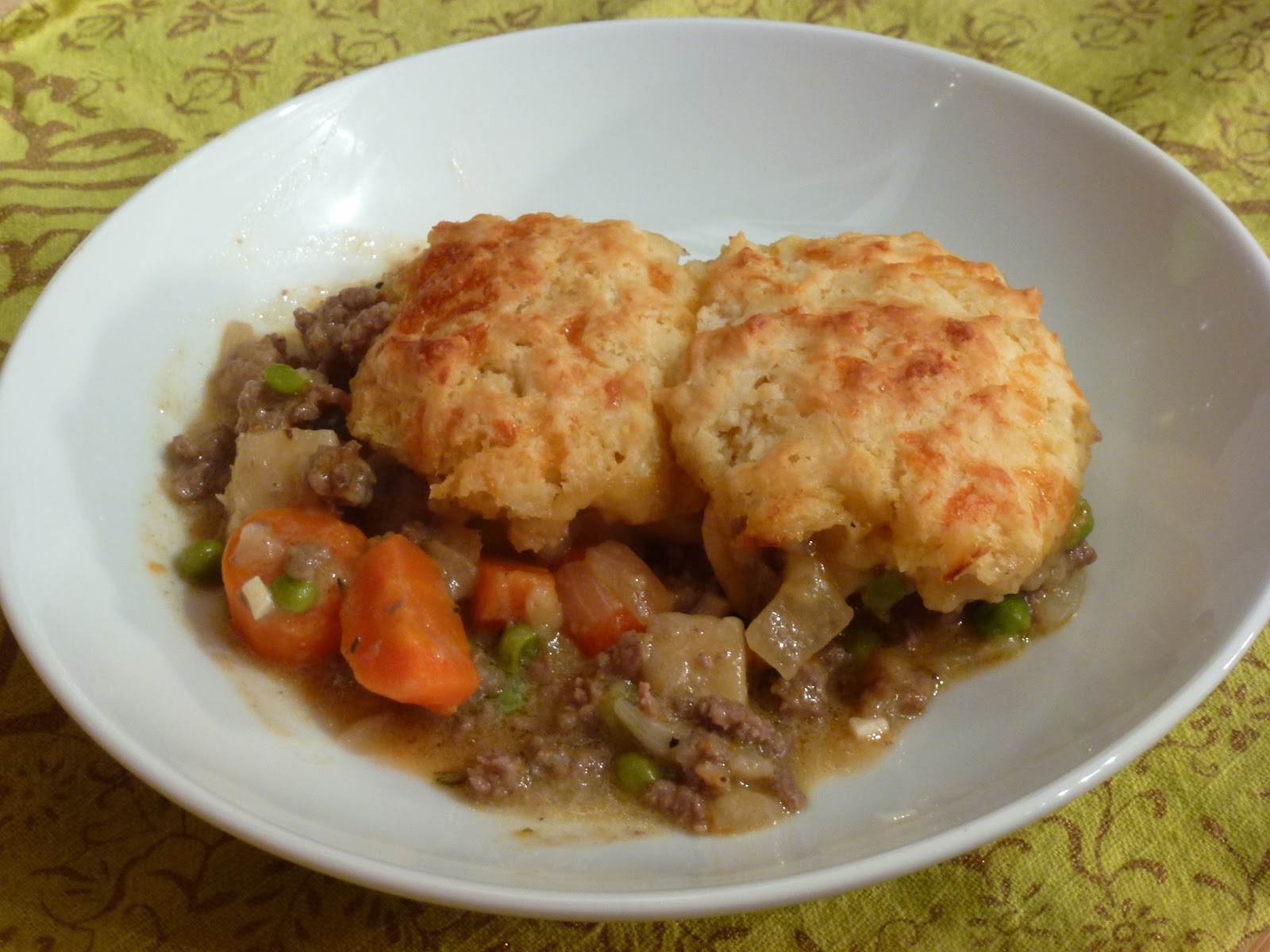 Douglas Kitchen Odyssey Beef Pot Pie with Cheddar Biscuits