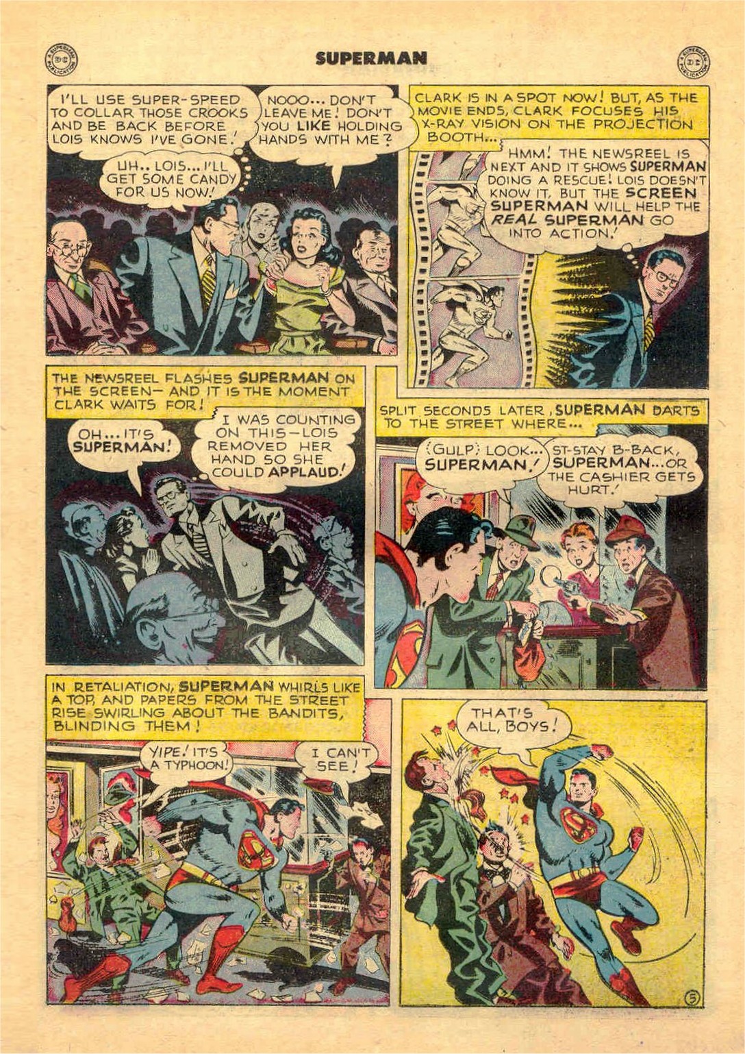 Read online Superman (1939) comic -  Issue #58 - 21
