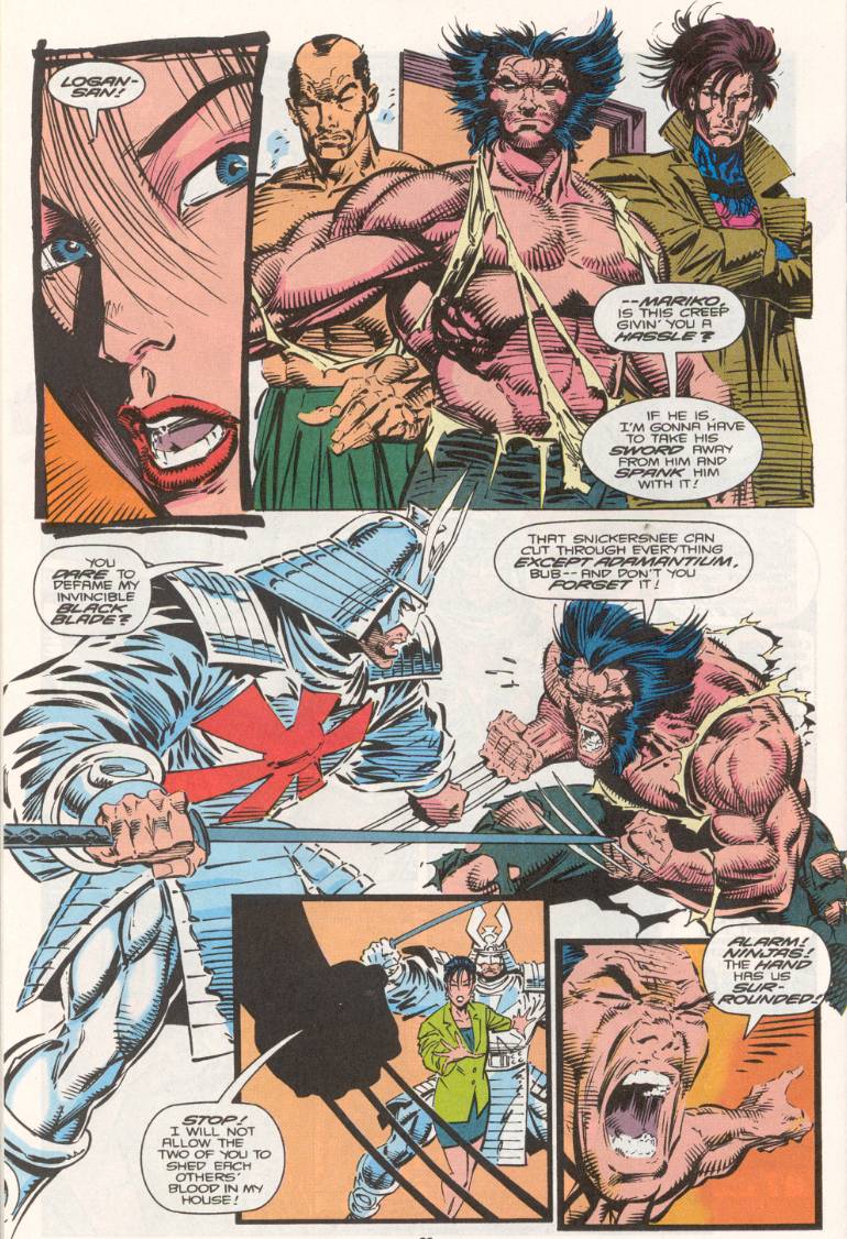 Read online Wolverine (1988) comic -  Issue #56 - 22