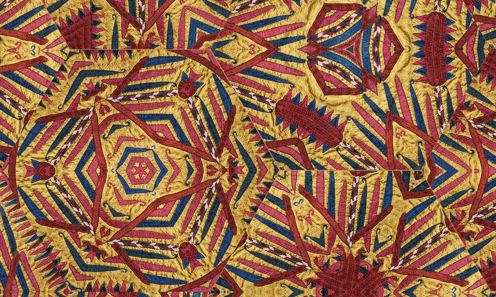 Zoë Design Day 116 Wallpaperaday "Quilted"