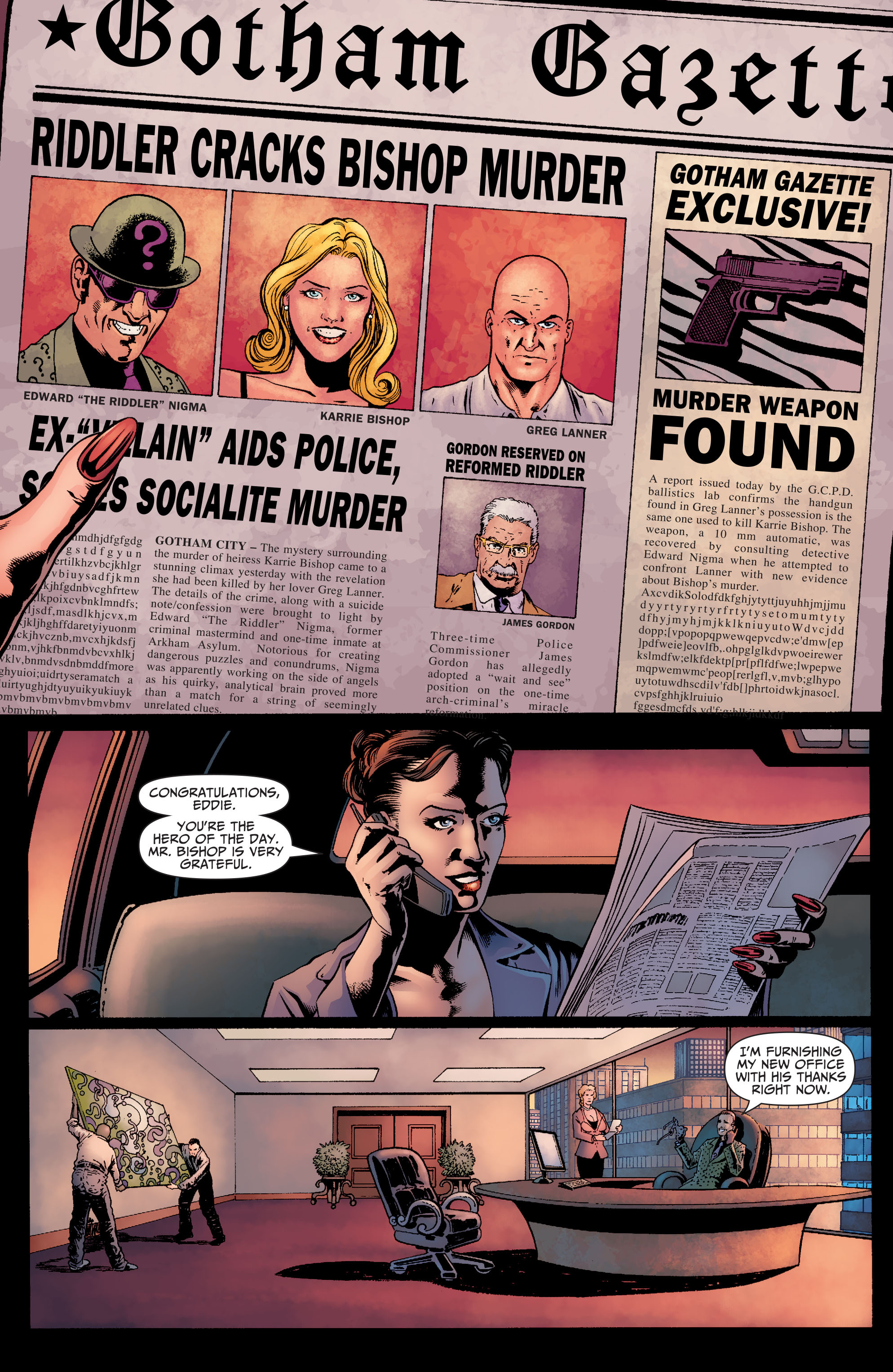 Read online Batman Arkham: The Riddler comic -  Issue # TPB (Part 2) - 85