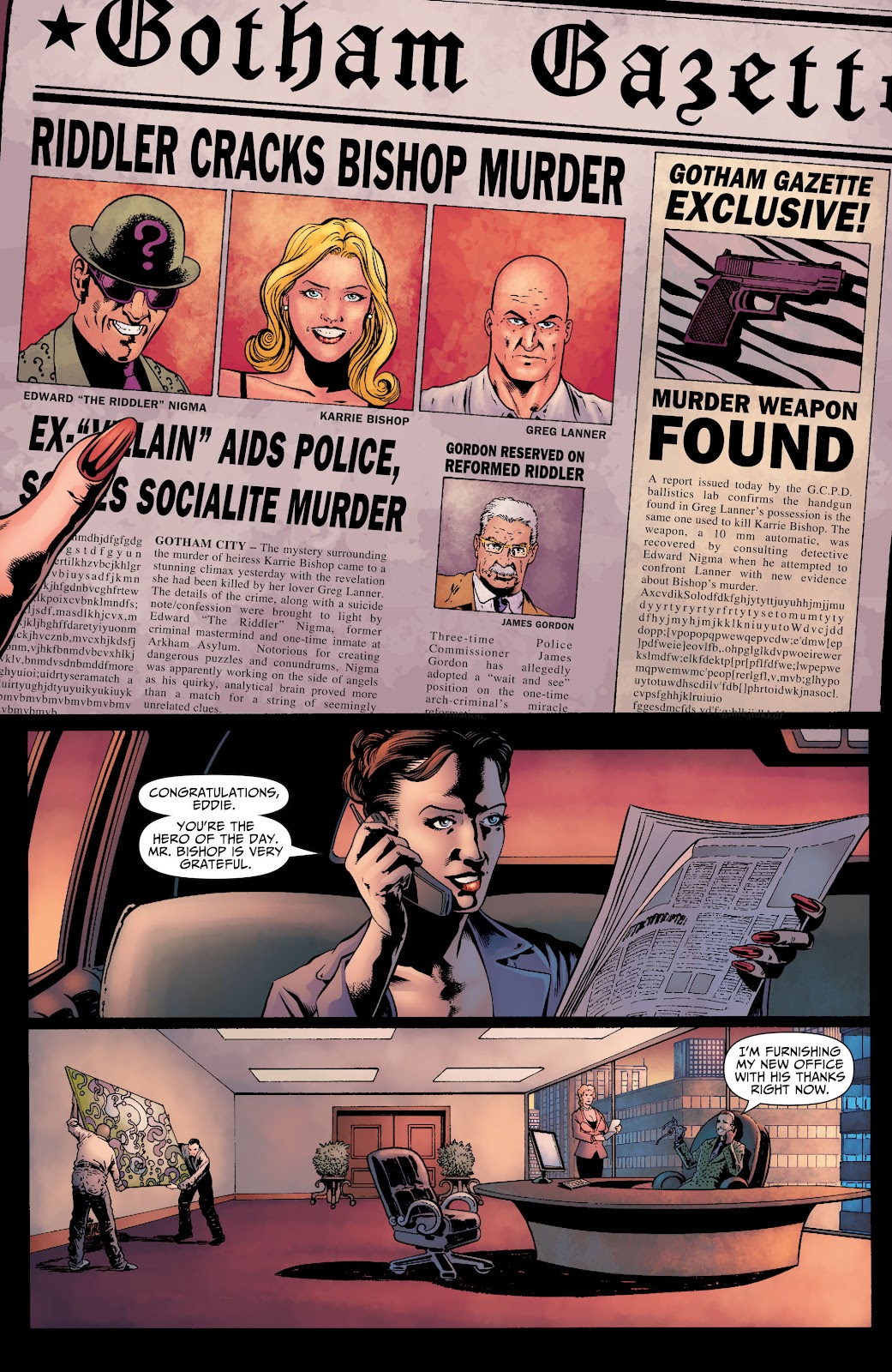 Batman Arkham: The Riddler issue TPB (Part 2) - Page 85