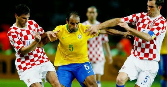 Os jogos entre Brasil e Croácia na história