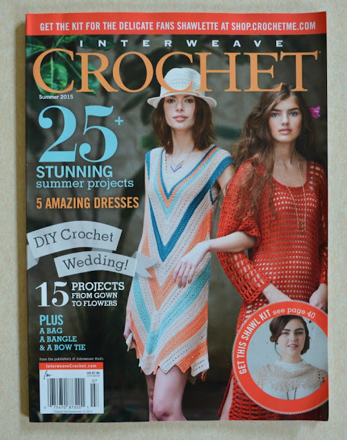 Front cover of Interweave Crochet Magazine Summer 2015 issue