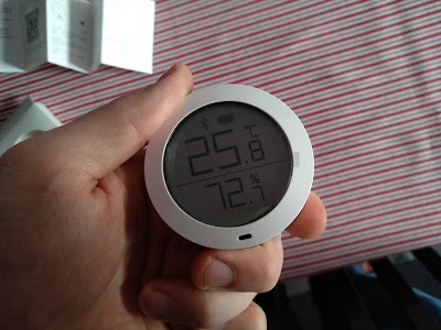 Sensor temperatura e humidade da Xiaomi Sensor temperatura e humidade da Xiaomi