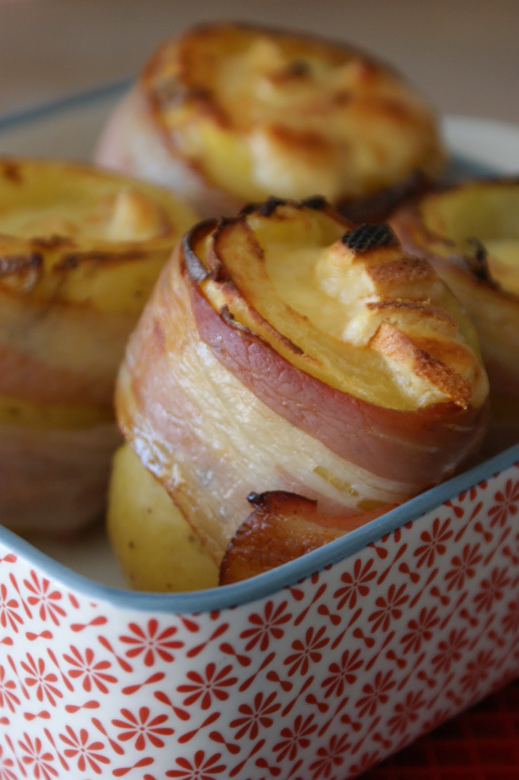 Afternoon Tea Pommes de terre au four façon raclette