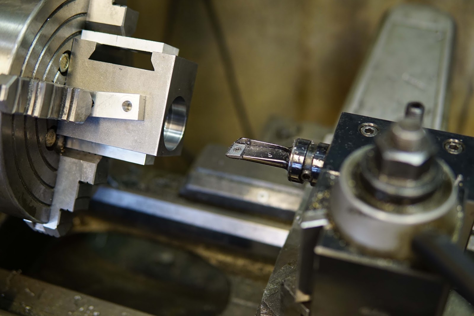 BuildIts in Progress Lathe Toolpost Spindle