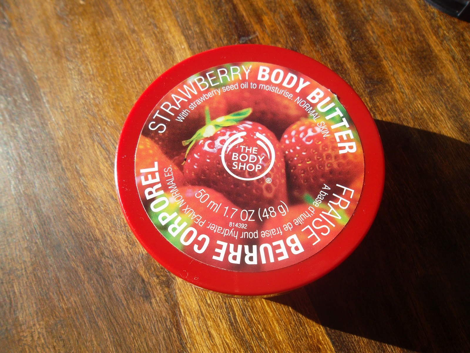 WhenItRainsItPours REVIEW The Body Shop Strawberry Body Butter