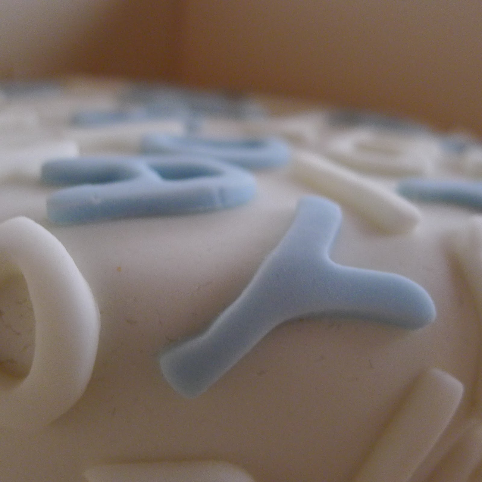 hello. is it tea you're looking for?: a birthday cake of letters
