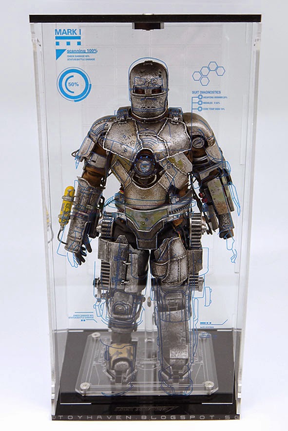 toyhaven Review of Toysbox Acrylic Hall of Armor 1/6th scale