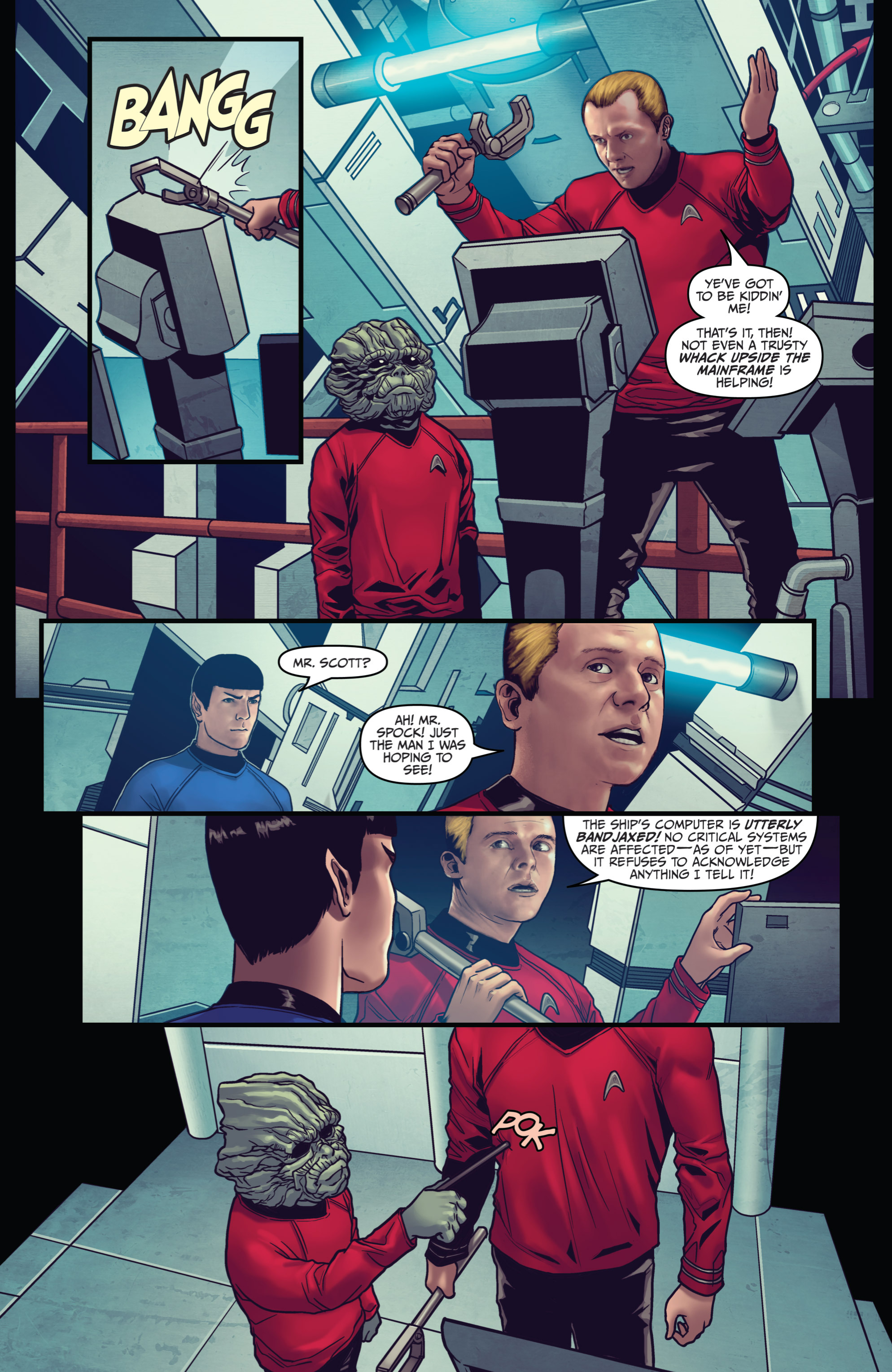 Read online Star Trek (2011) comic -  Issue #31 - 13