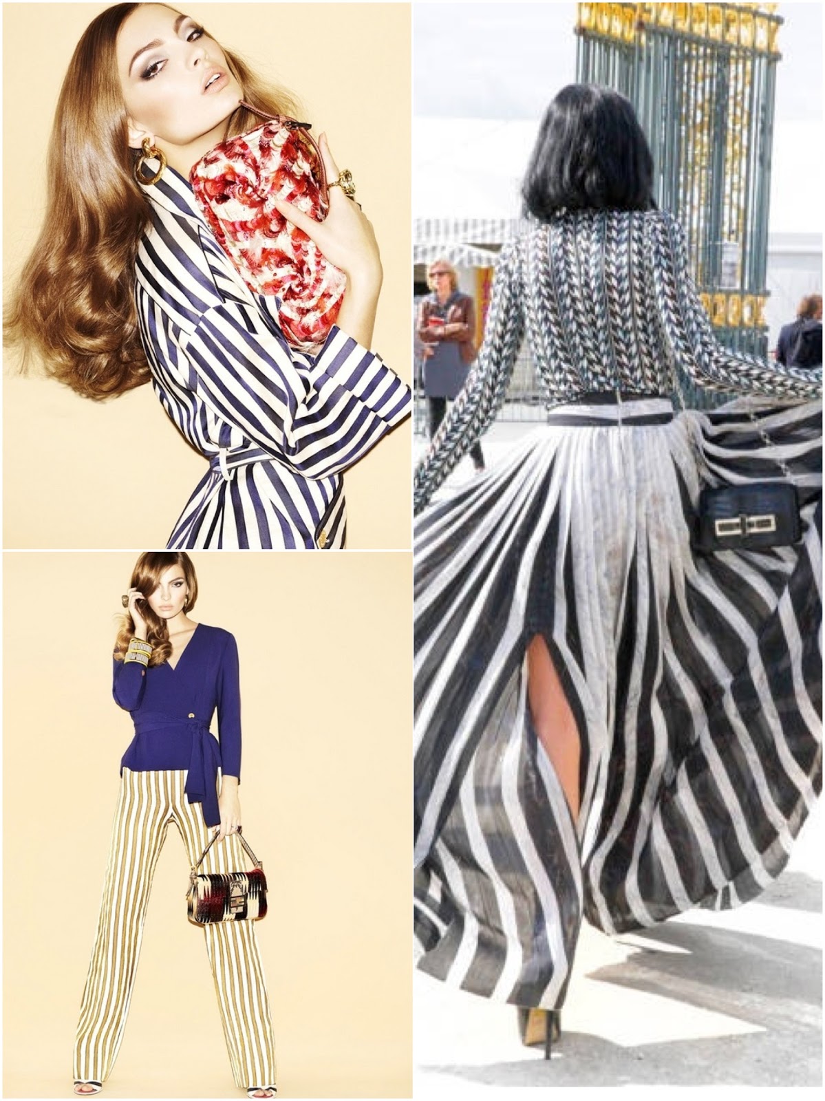 The Fashion Guide Blog Rule 15 How to wear stripes.