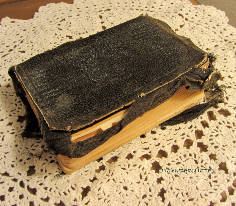 A Well Used Bible Organized Clutter