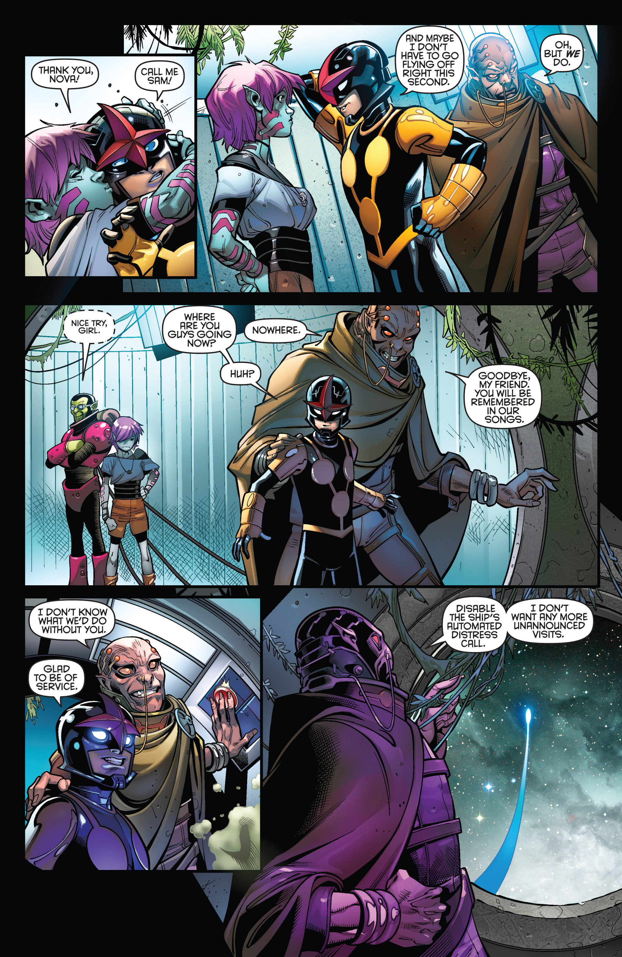Read online Nova (2013) comic -  Issue #12 - 19