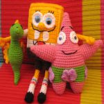 PATRON GRATIS BOB ESPONJA AMIGURUMI 20990