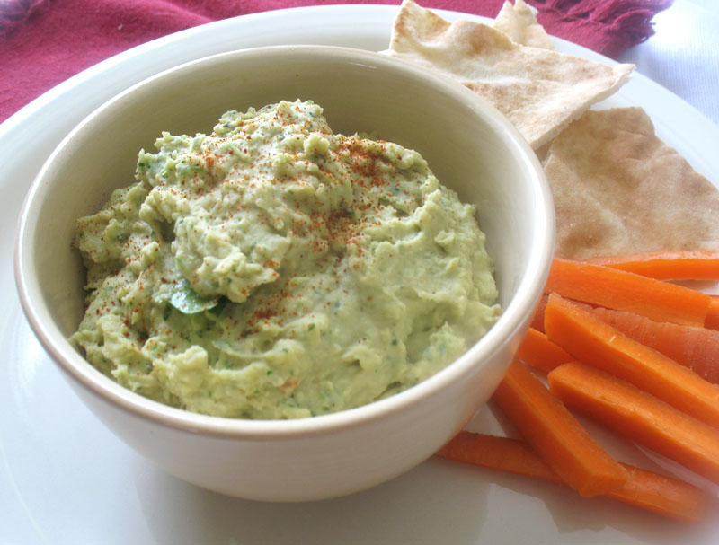 Lima Bean Hummus with Quinoa Flatbreads and Salsa Lisa's Kitchen Vegetarian Recipes