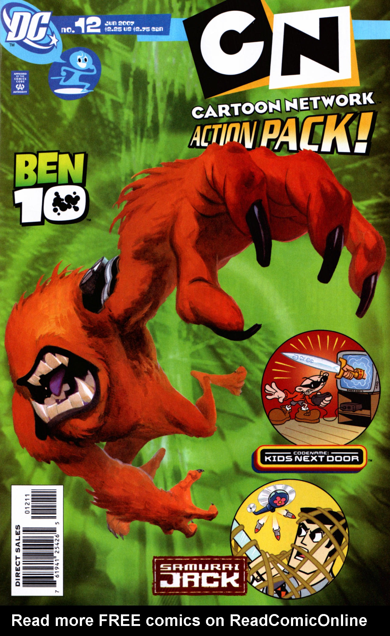 Read online Cartoon Network Action Pack comic -  Issue #12 - 1