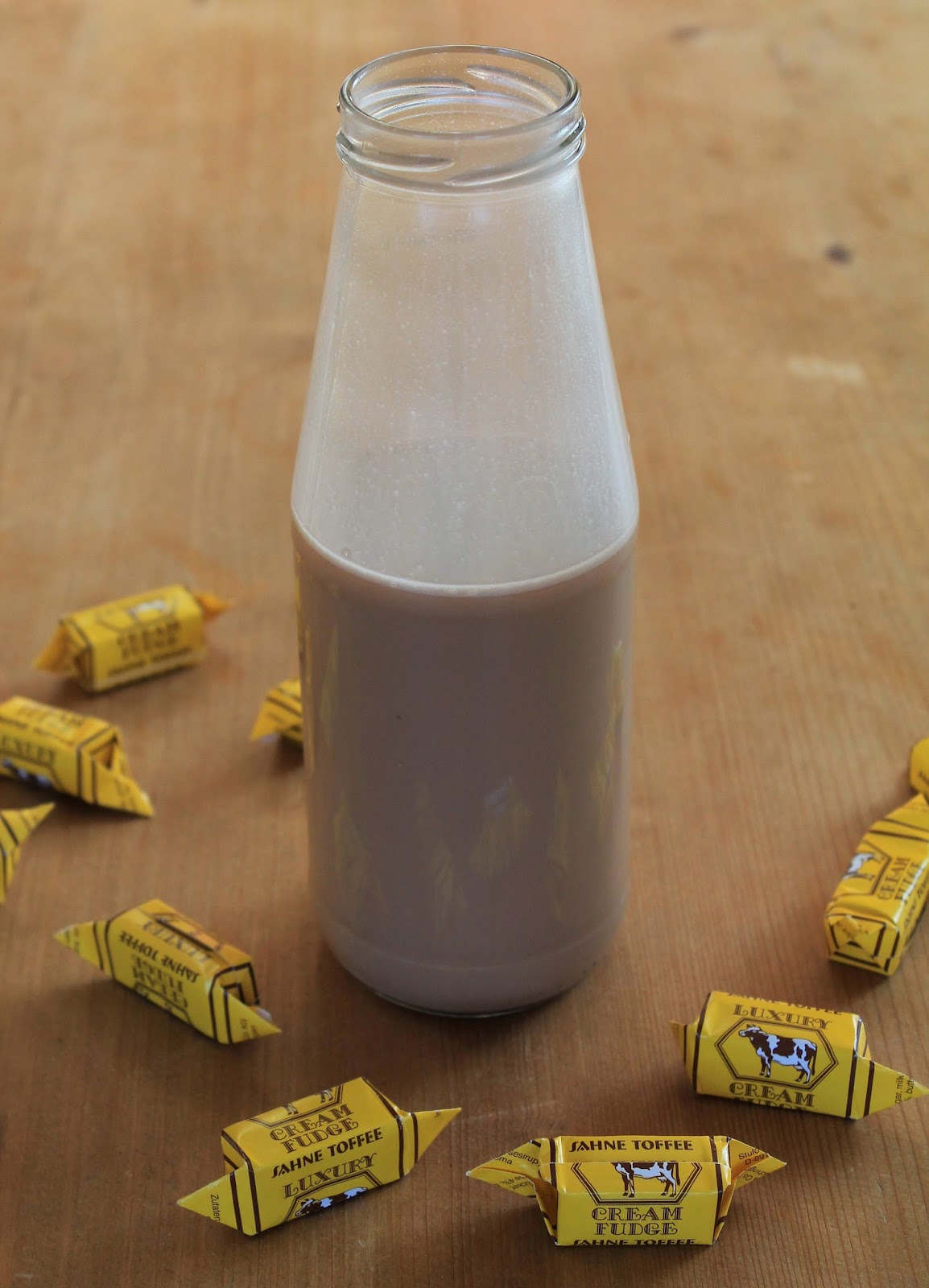 Svenja&amp;#39;s Koch- und Backblog: Karamell - Schoko - Likör