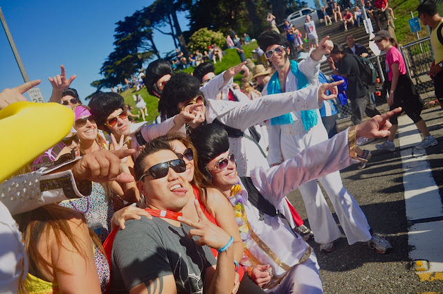 Bay to Breakers in San Francisco Elvis Presley Bay to Breakers San Francisco