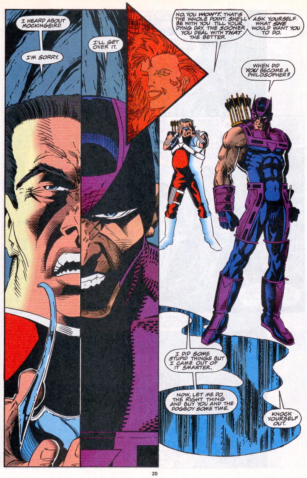 Read online Hawkeye (1994) comic -  Issue #4 - 16