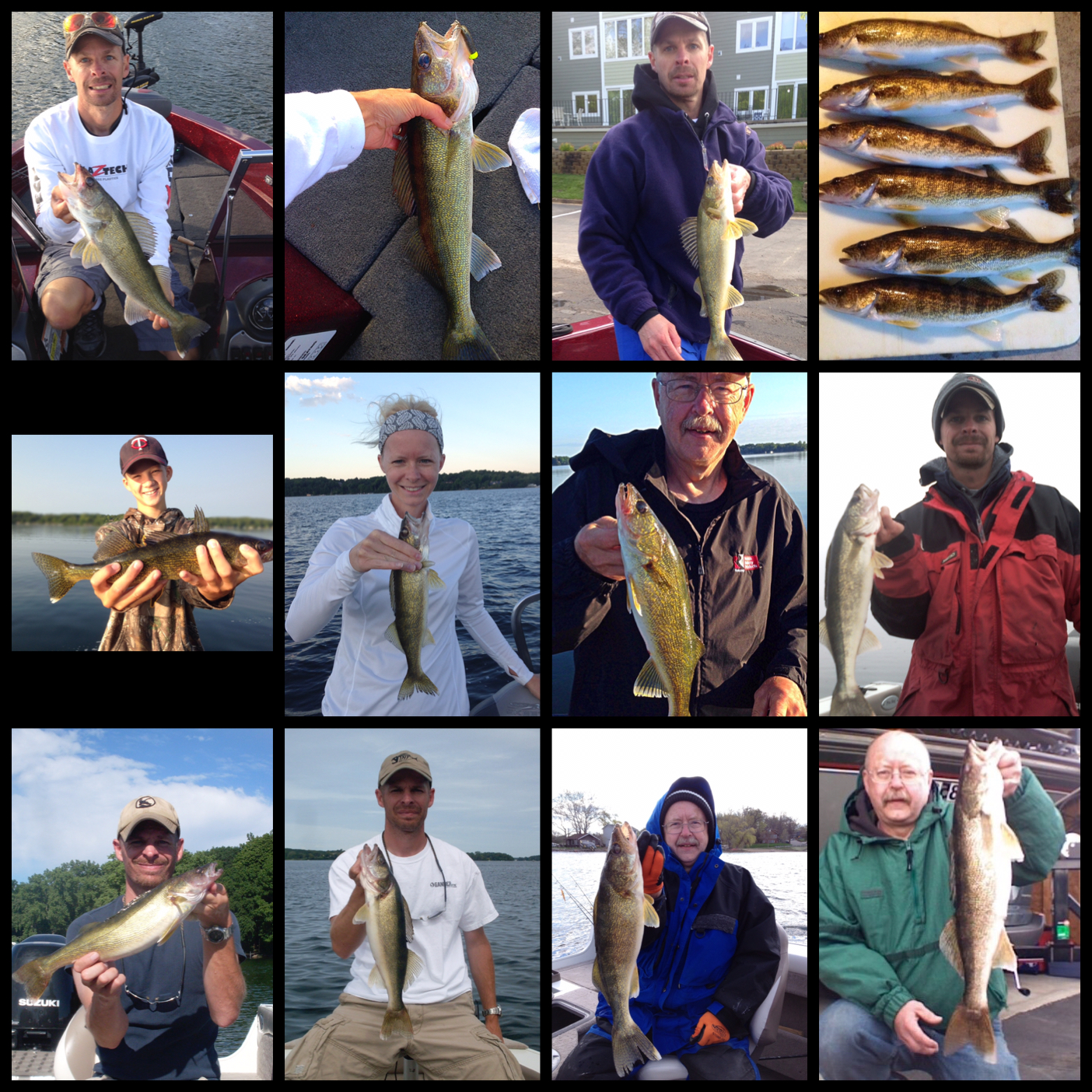 Take the Bait Guide Service LLC on Lake Walleye and Panfish Photos