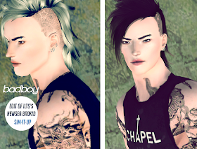 My Sims 3 Blog: Shaved Hairs by Sim It Up