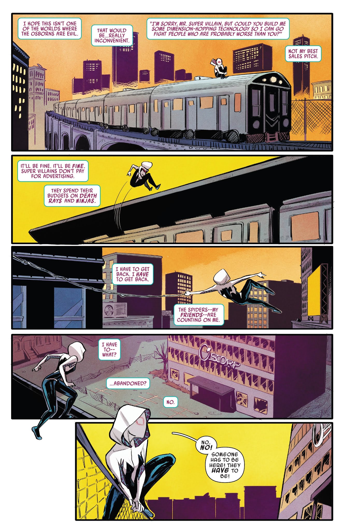 Read online Spider-Gwen: Ghost-Spider comic -  Issue #1 - 14