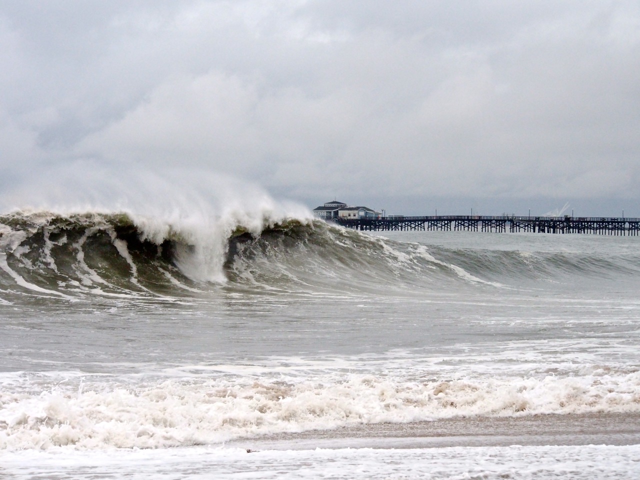 Photos and Stories Big Waves at Seal Beach