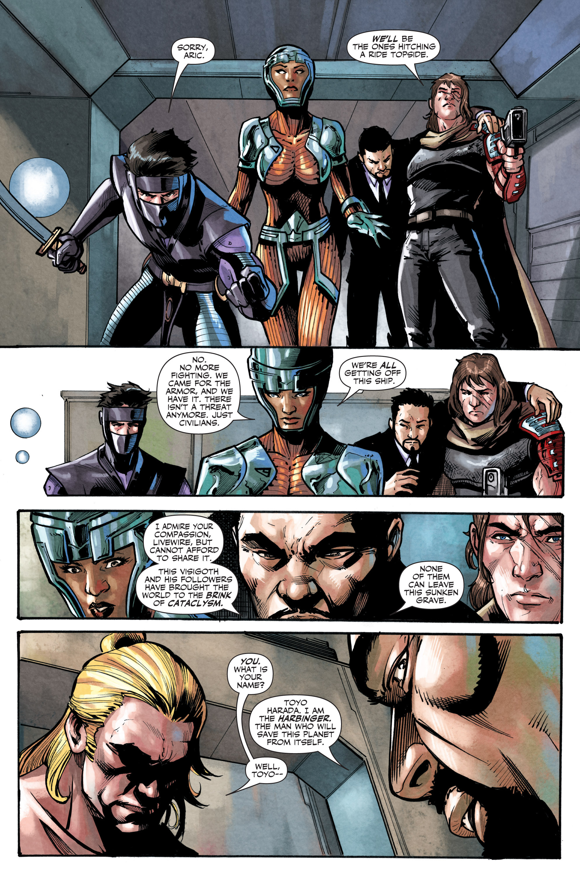 Read online X-O Manowar (2012) comic -  Issue # _TPB 5 - 50