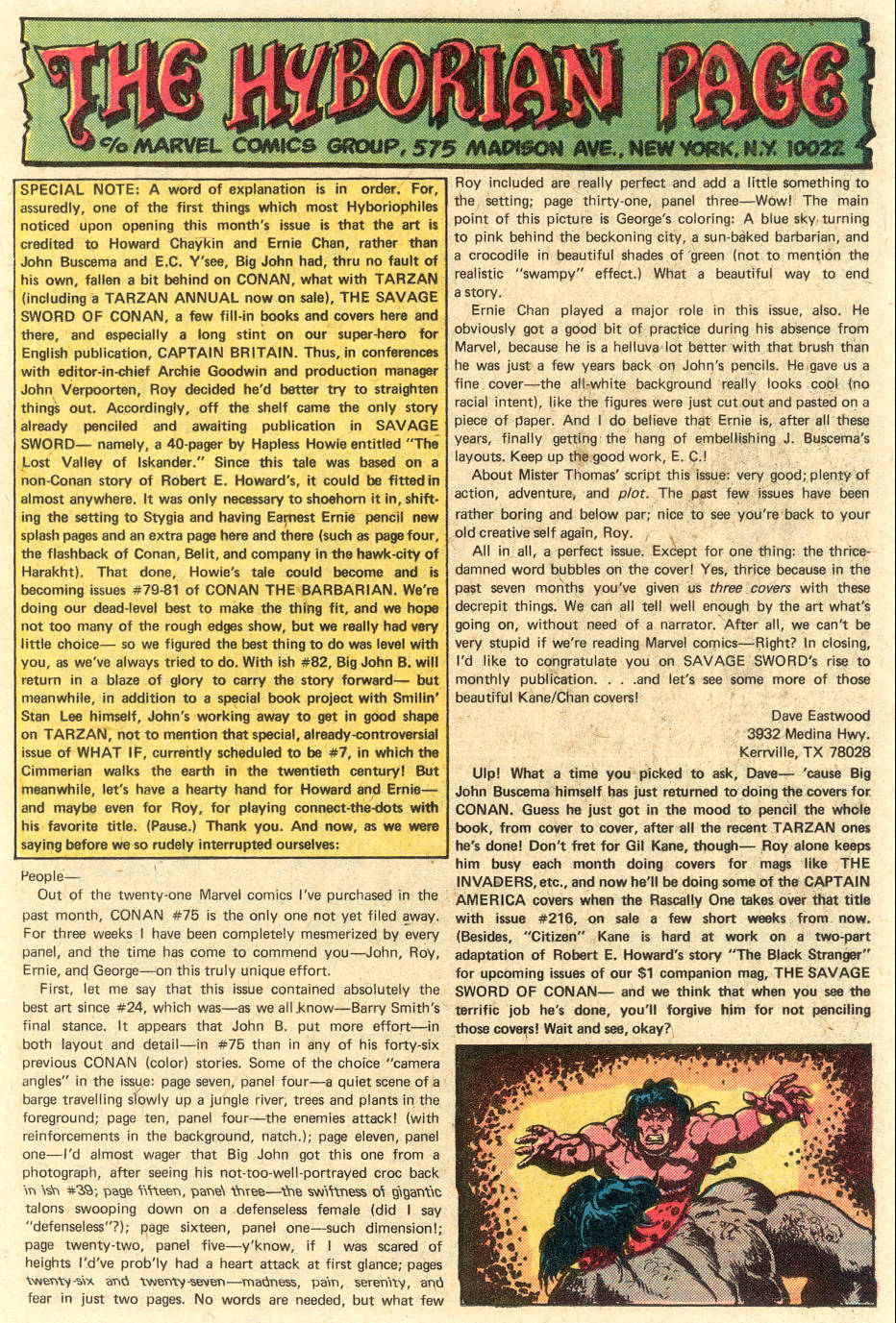 Read online Conan the Barbarian (1970) comic -  Issue #79 - 21