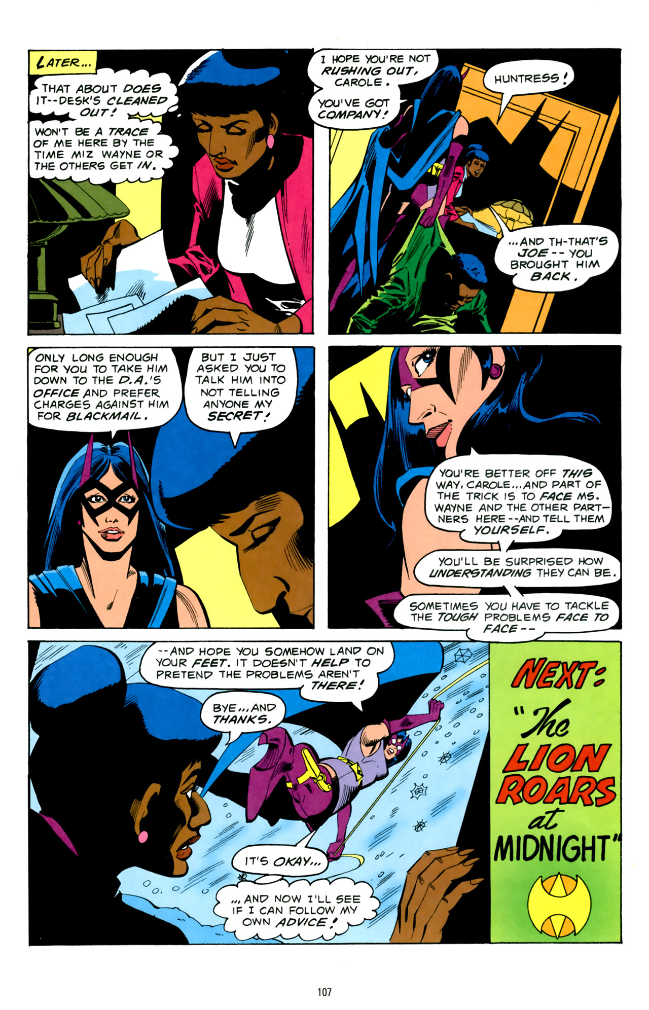 Read online Huntress: Darknight Daughter comic -  Issue # TPB - 108