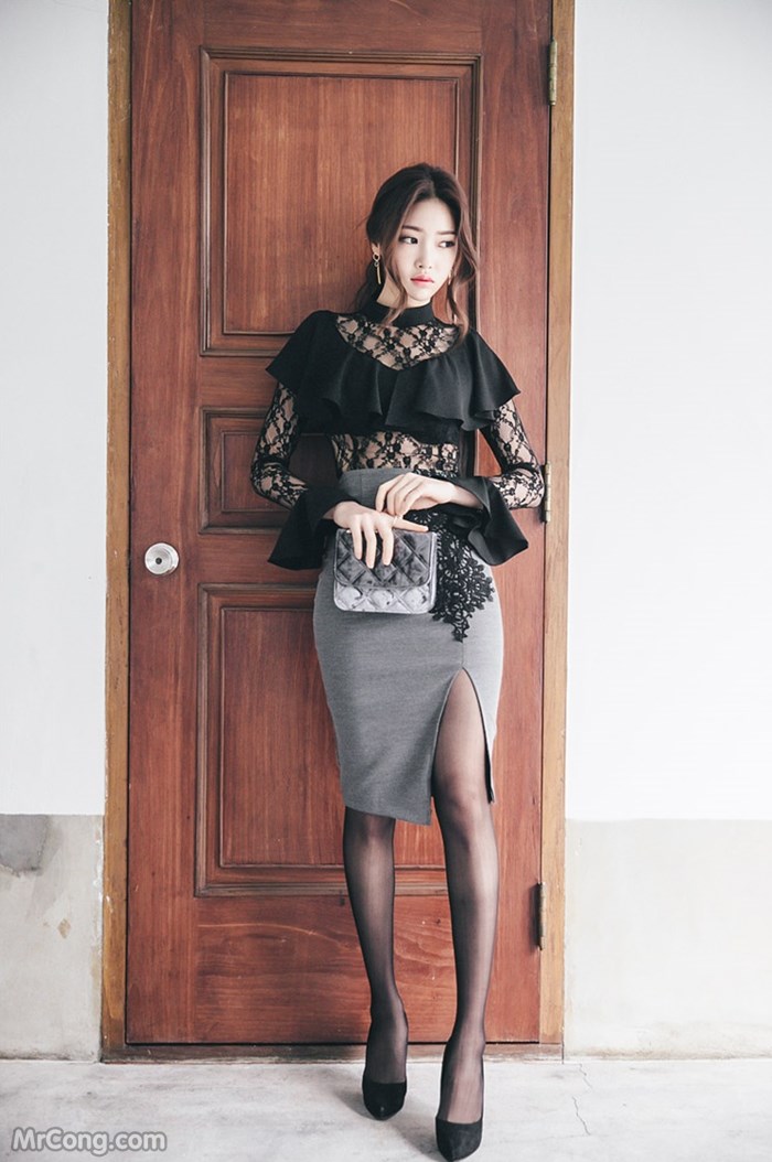 Beautiful Park Jung Yoon in the January 2017 fashion photo shoot (695 photos) photo 18-4