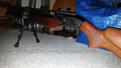 Sam Yang 357 Recluse 2016 - 3D Printed Barrel Bipod Mount Sam Yang 357 Recluse 2016 - 3D Printed Barrel Bipod Mount