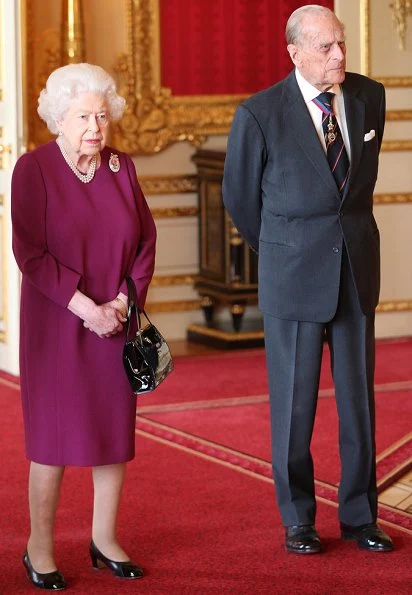 The Duke of Edinburgh, who has been a Member of the Order of Merit