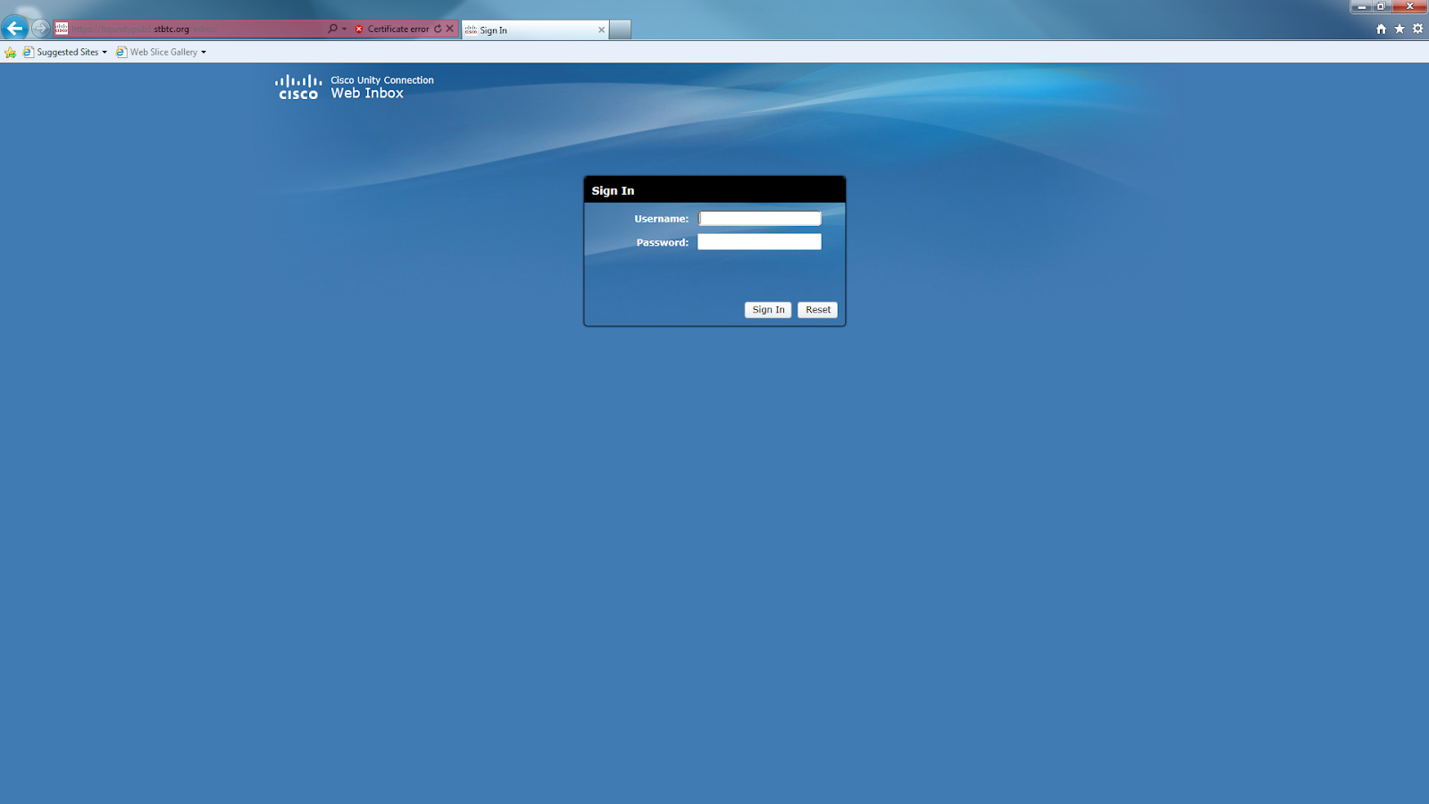 Cisco Unity Connection Voice Web Inbox End User Guide