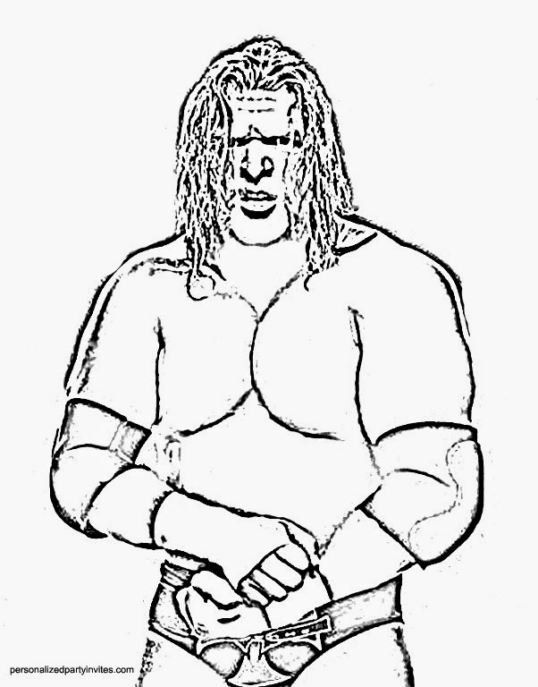 wwe coloring pages online | FCP