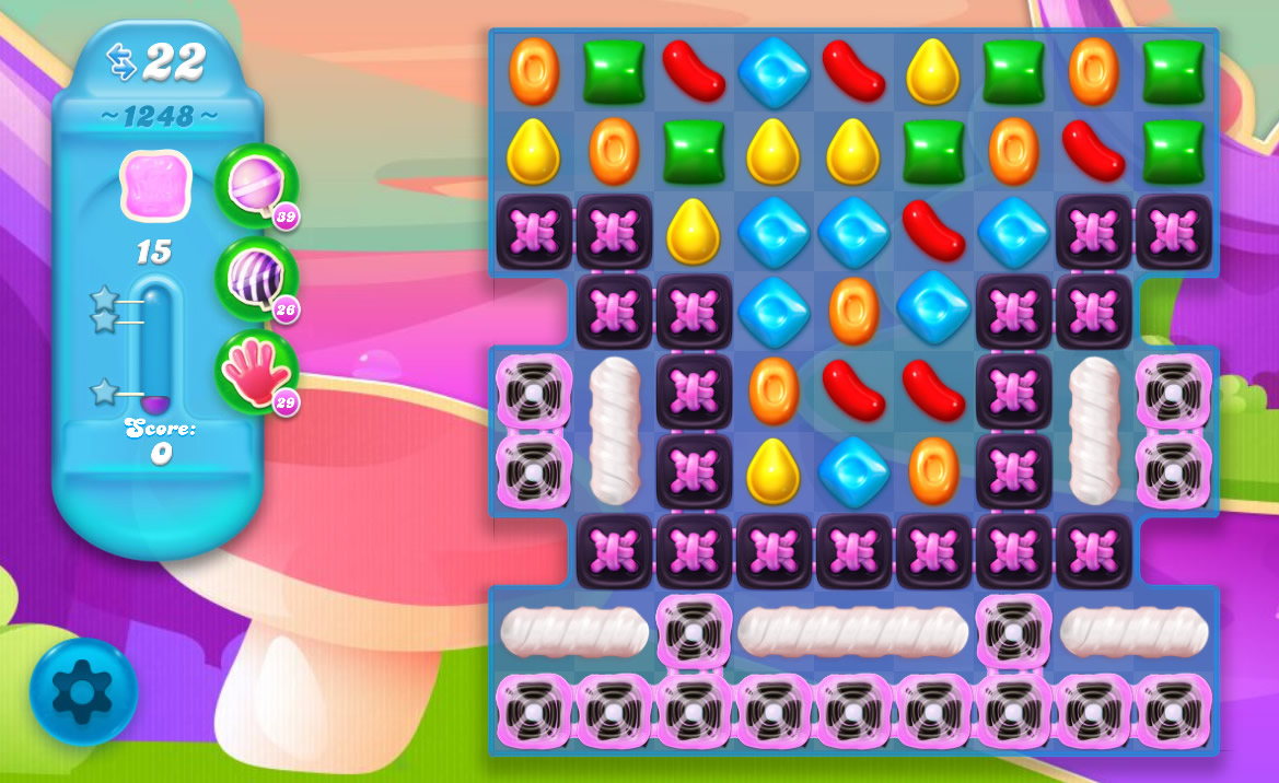 Candy Crush Soda Saga level 1248 Candy Crush Soda Saga level 1248