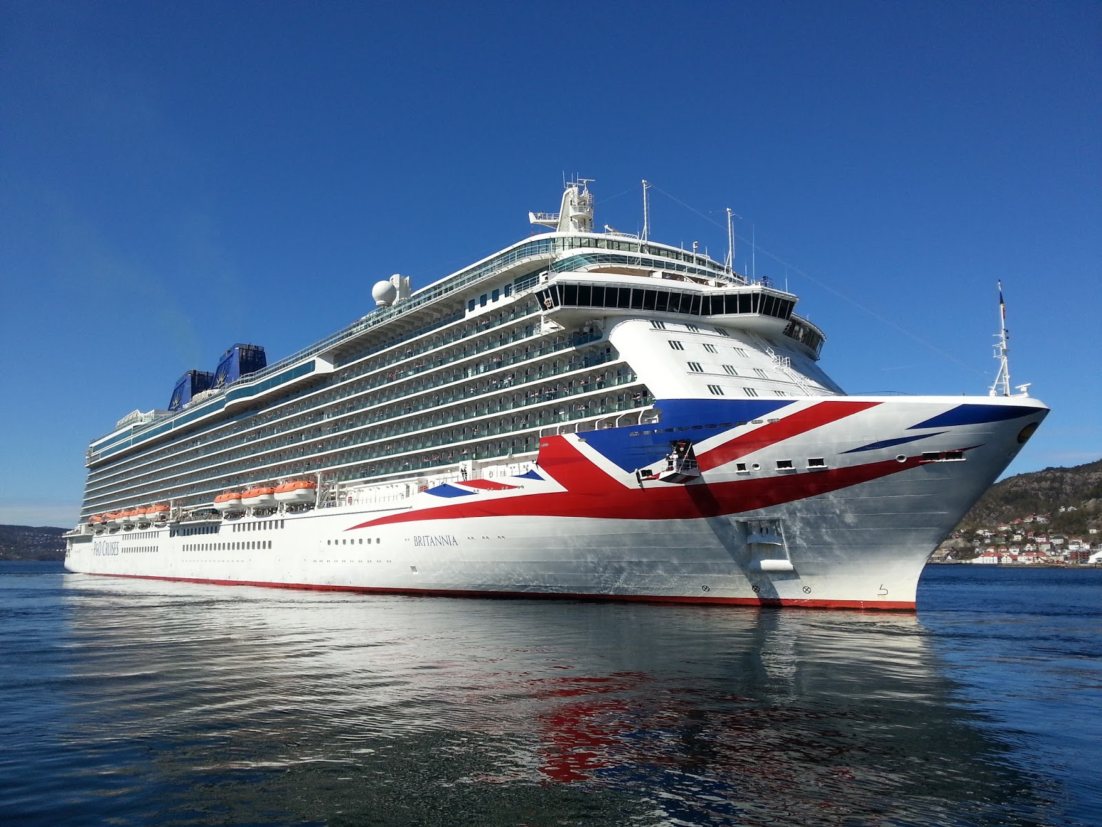 britannia cruise ship current cruise