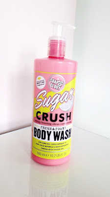 Soap and Glory Sugar Crush body wash bottle