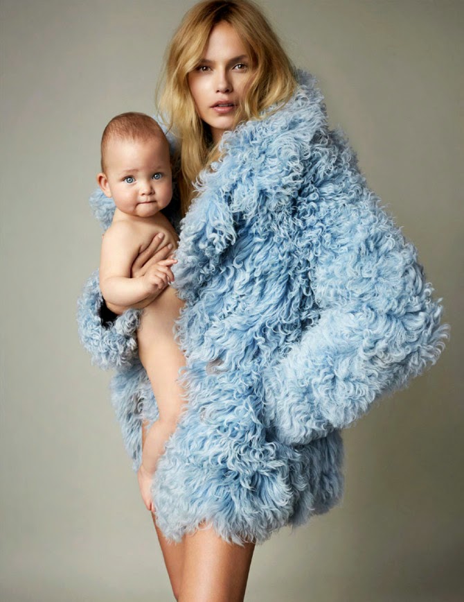 Natasha Poly And Aleksandra By Mario Testino For Vogue Paris 