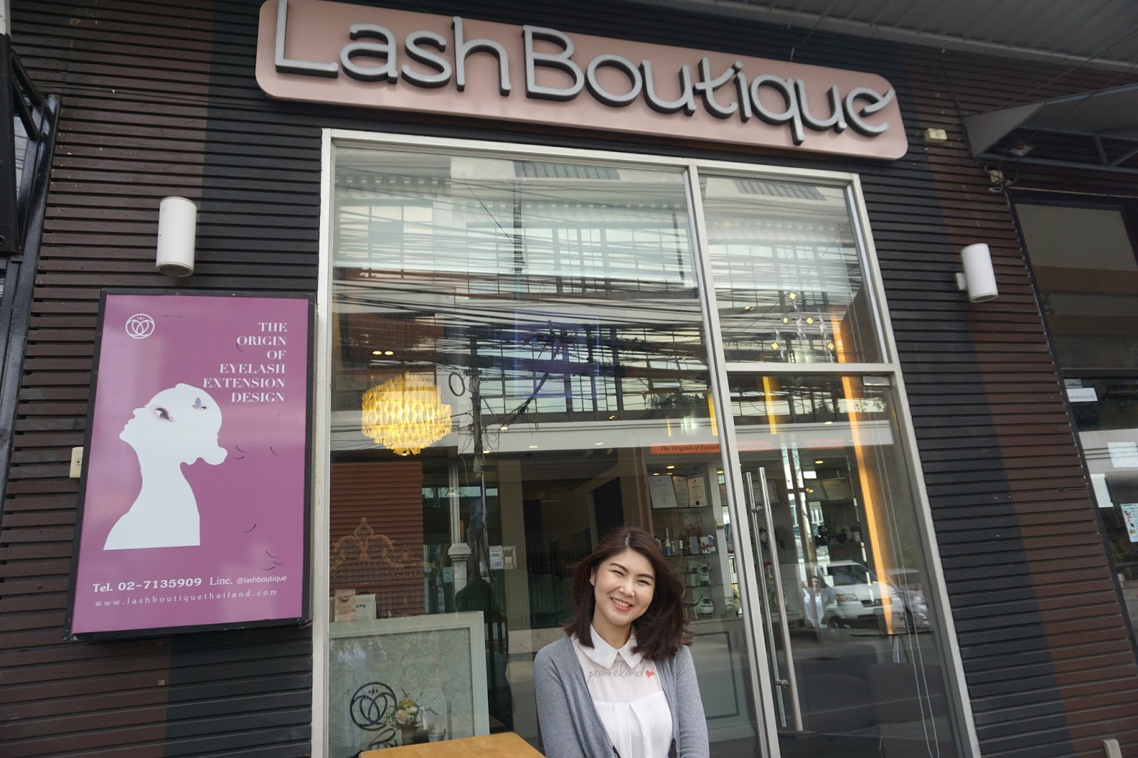 pearreland รีวิว ไปต่อขนตาที่ Lash Boutique