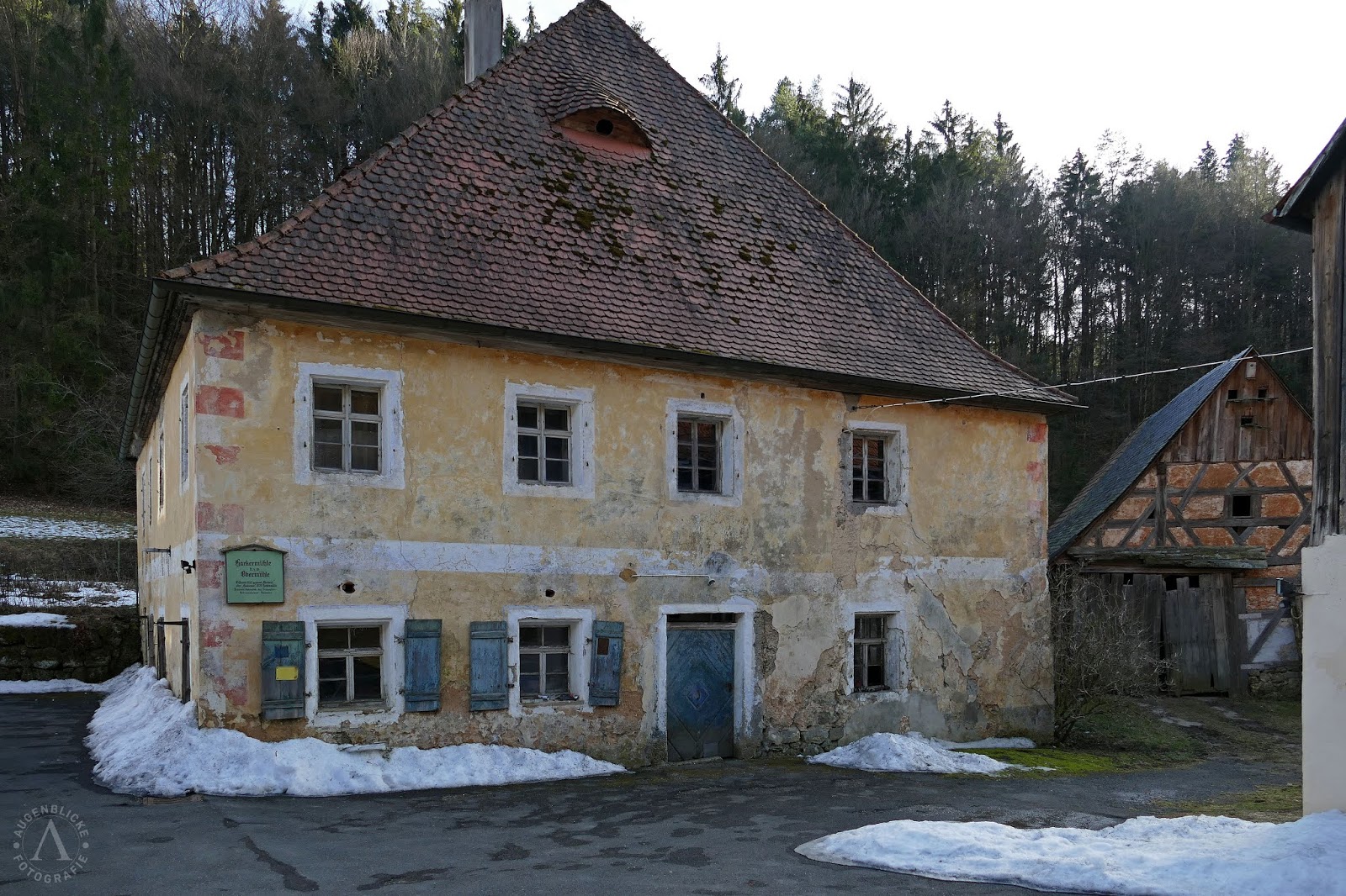 Augenblicke Fotografie Die Mühle in Obertrubach