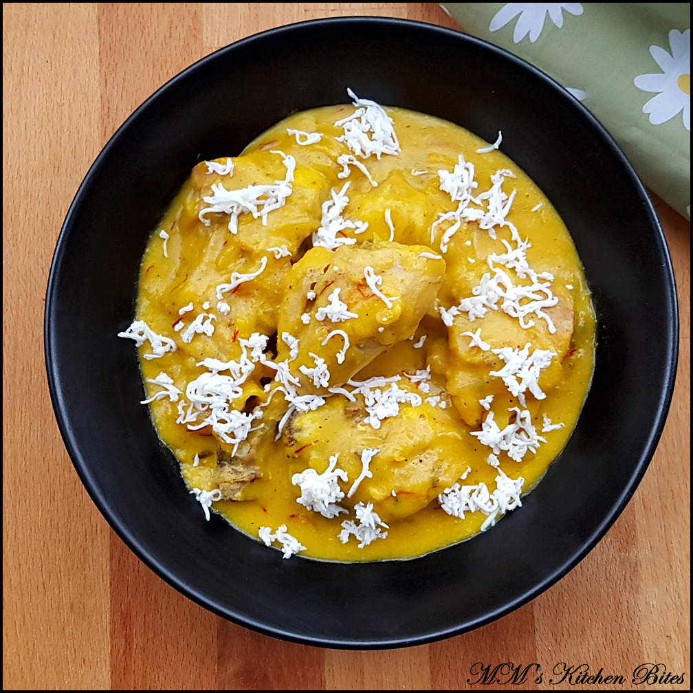 MM's Kitchen Bites Spanish Chicken in Almond Sauce (Pollo En Salsa De Almendras)…or Chicken