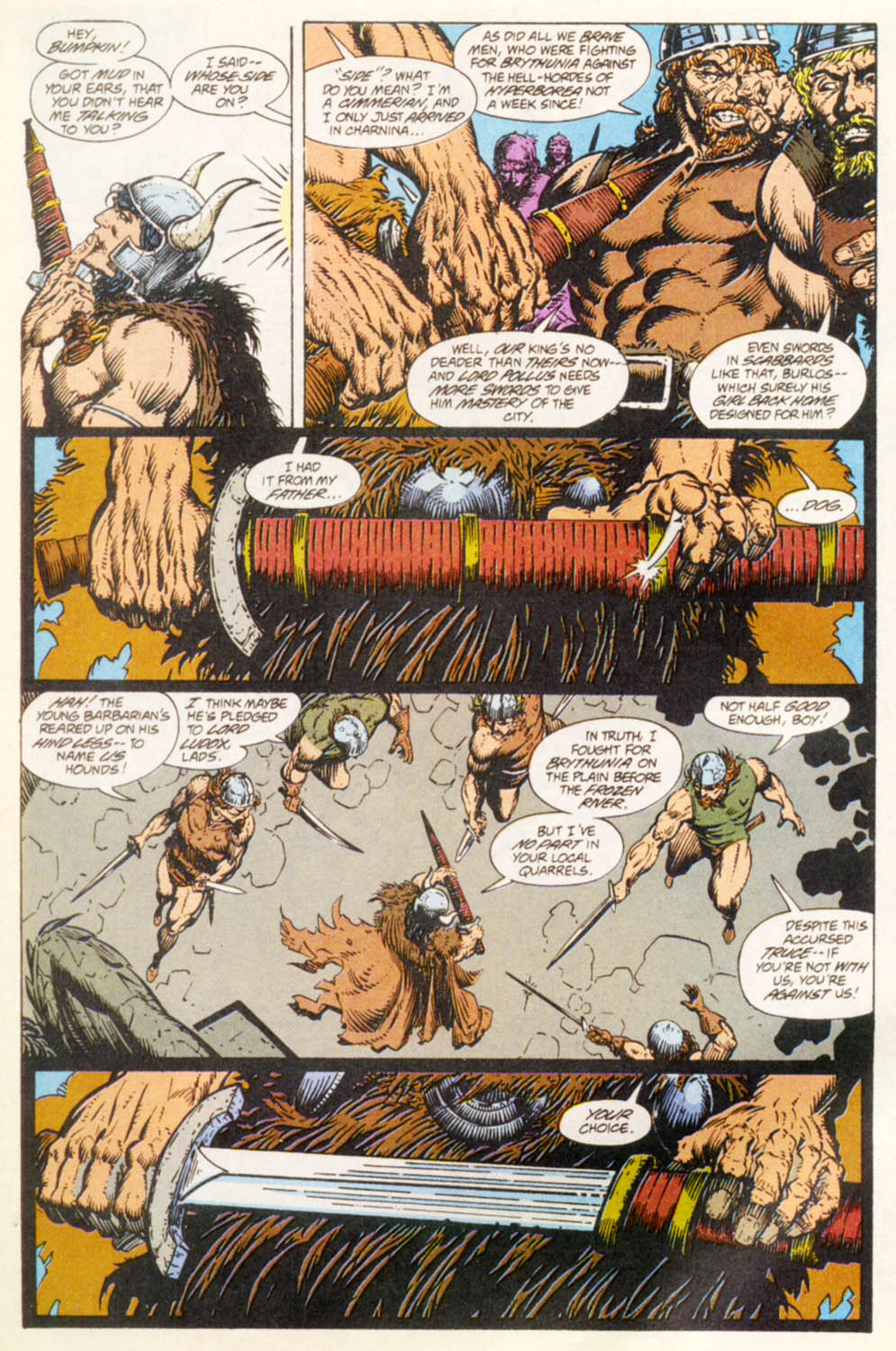Read online Conan the Adventurer comic -  Issue #3 - 4