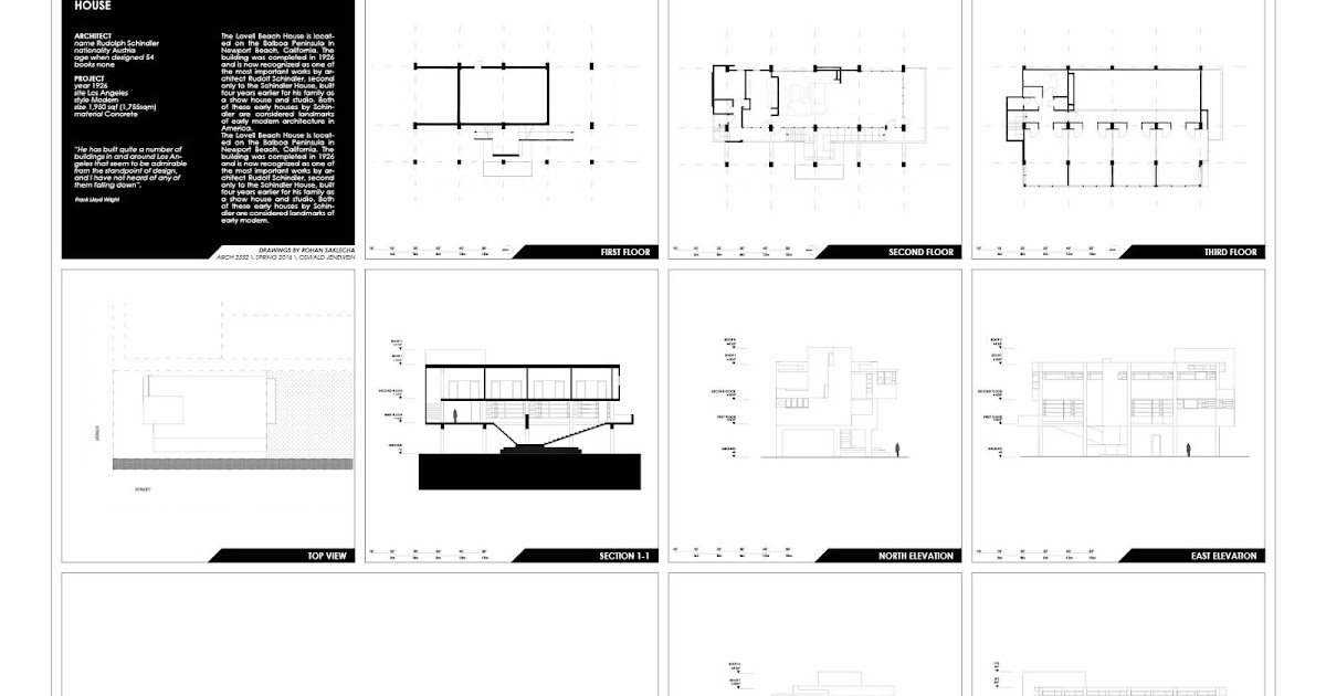 Design Studio Precedent Study Lovell Beach House