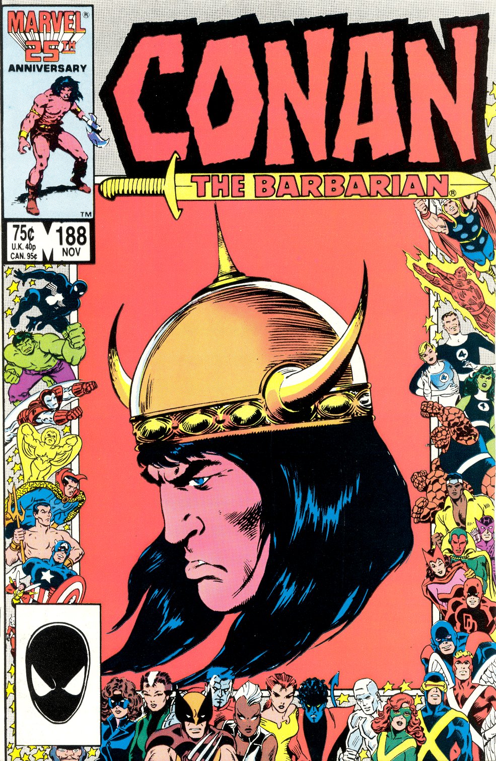 Read online Conan the Barbarian (1970) comic -  Issue #188 - 1