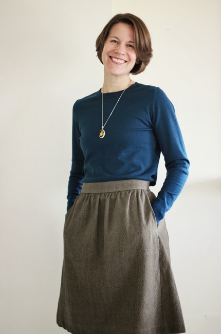 Four Corners: Crafts: Liesl + Co. Everyday Skirt #2